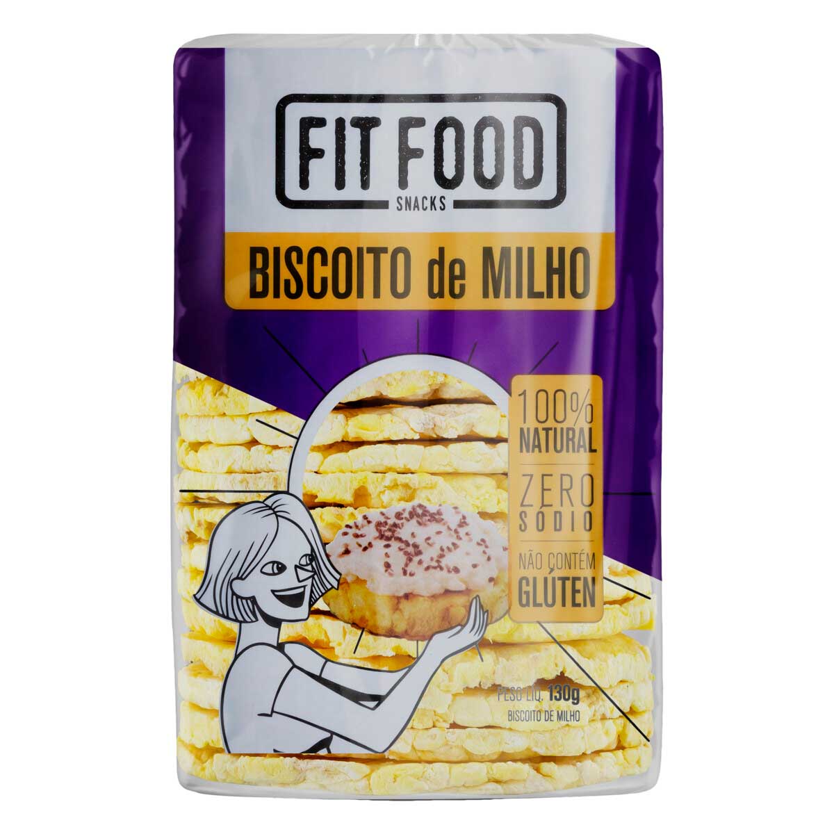 Biscoito de Milho Fit Food 130g