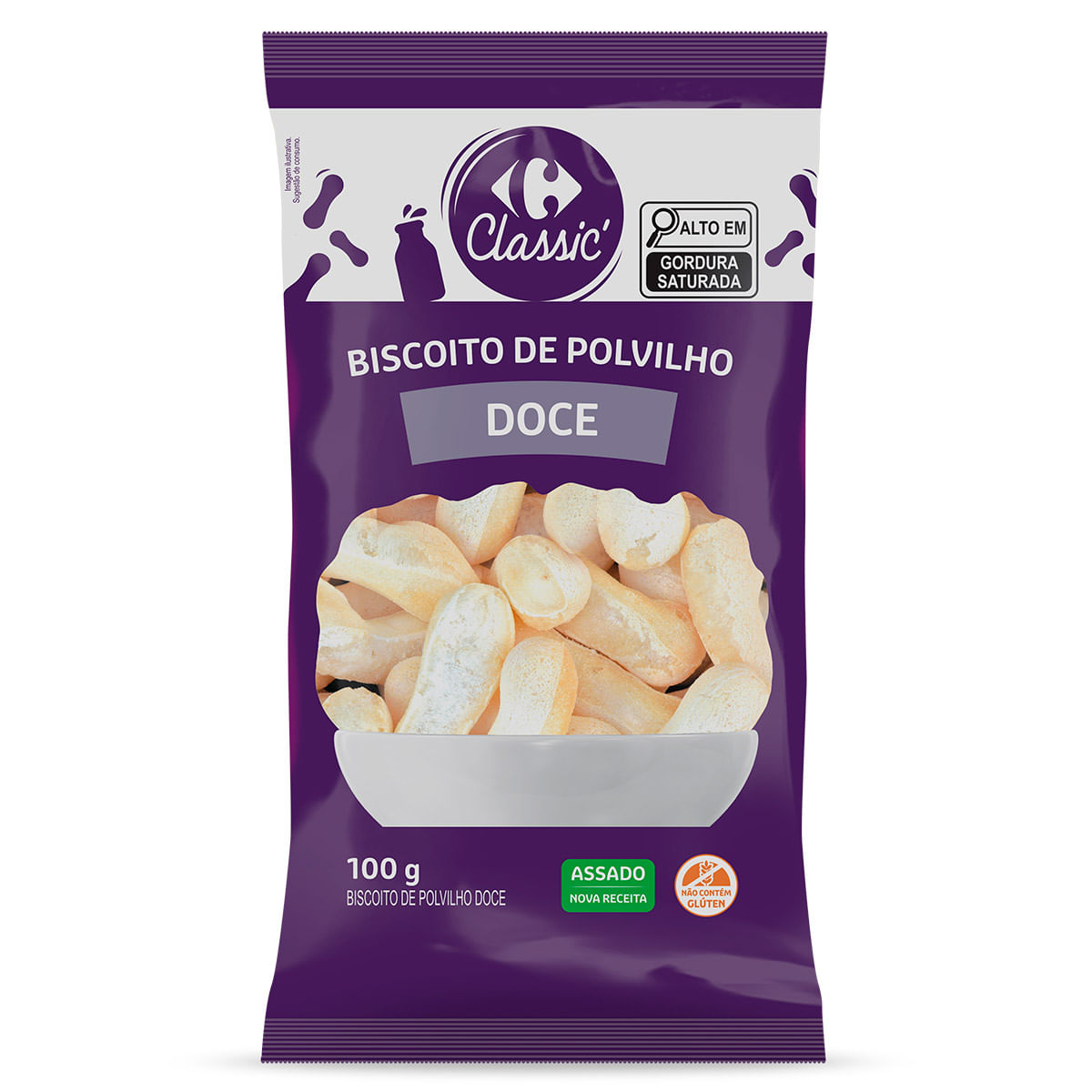 Biscoito de Polvilho Doce Carrefour 100g