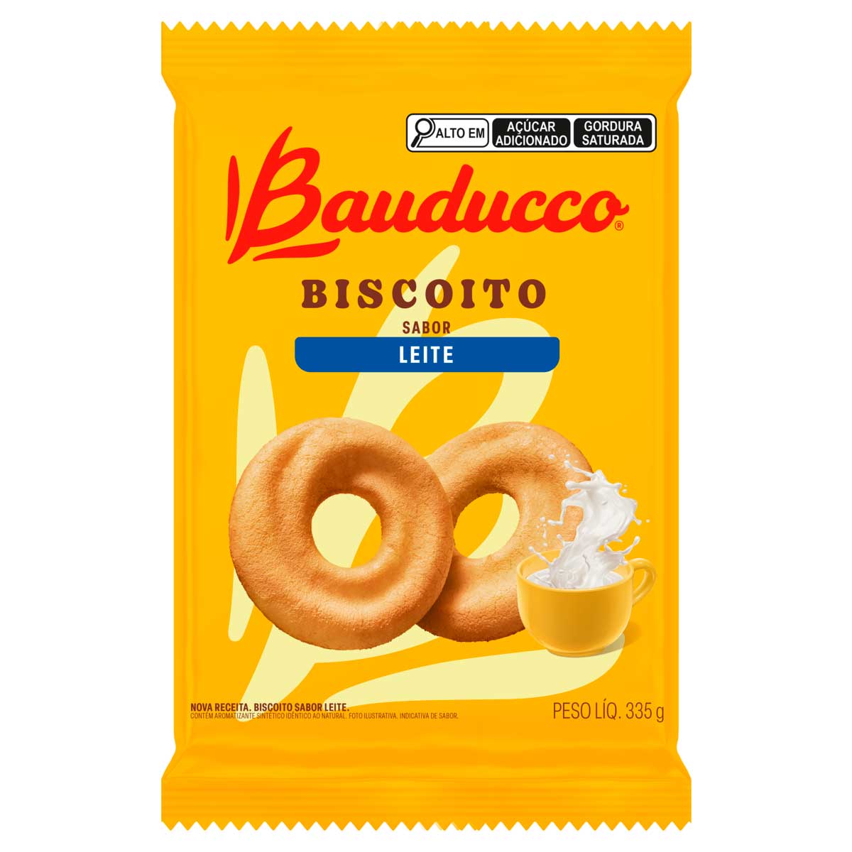 Biscoito Leite Bauducco 335g