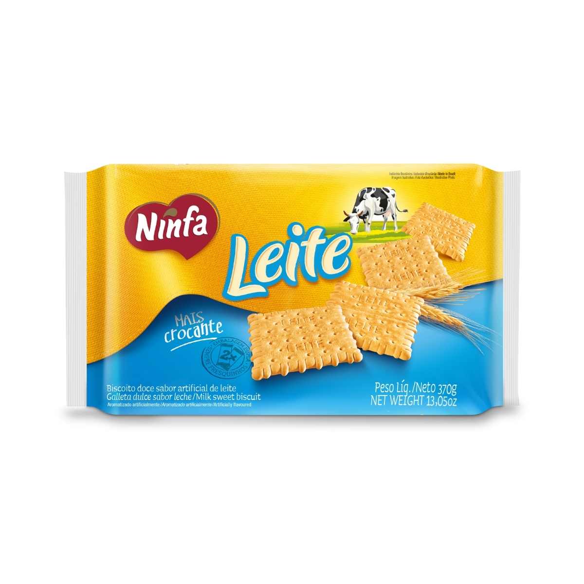 Biscoito Leite Ninfa 370 g