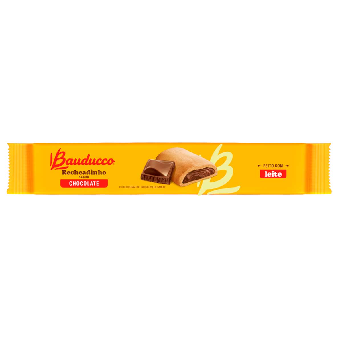 Biscoito Recheadinho de Chocolate Bauducco 104g