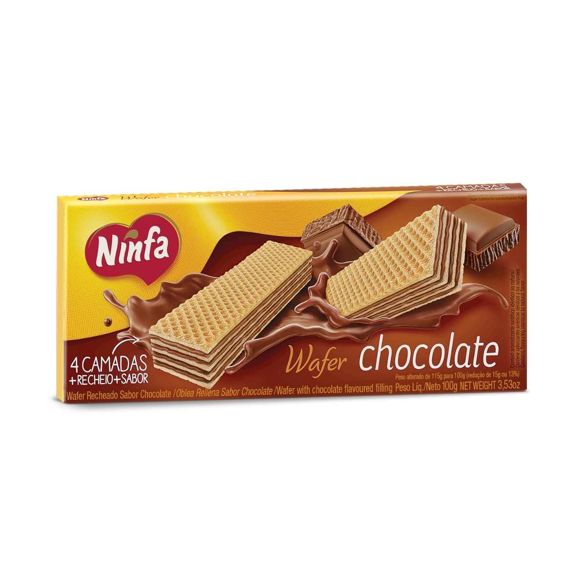 Biscoito Recheado Ninfa Chocolate 110 g