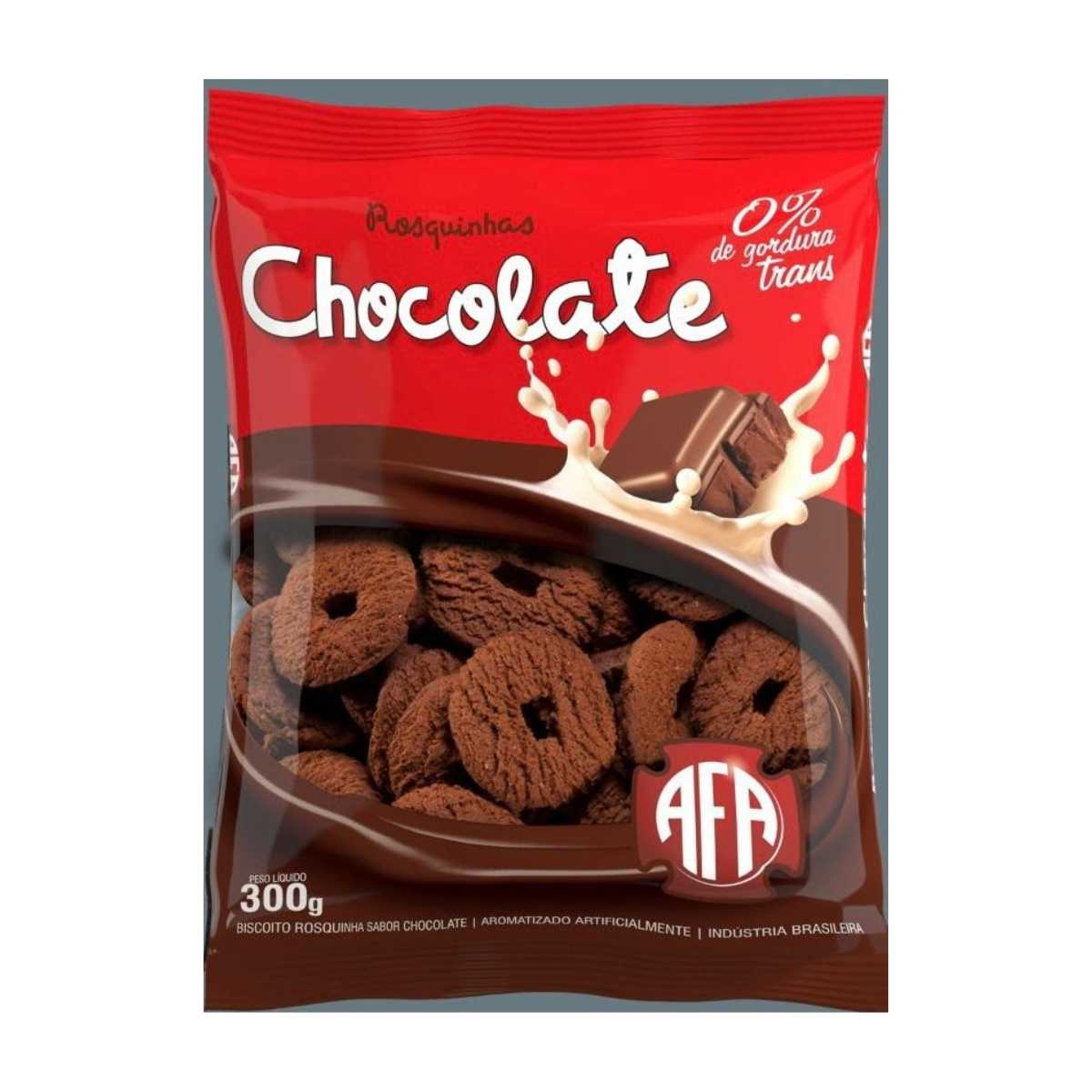 Biscoito Doce Rosquinha de Chocolate Afa 400 g