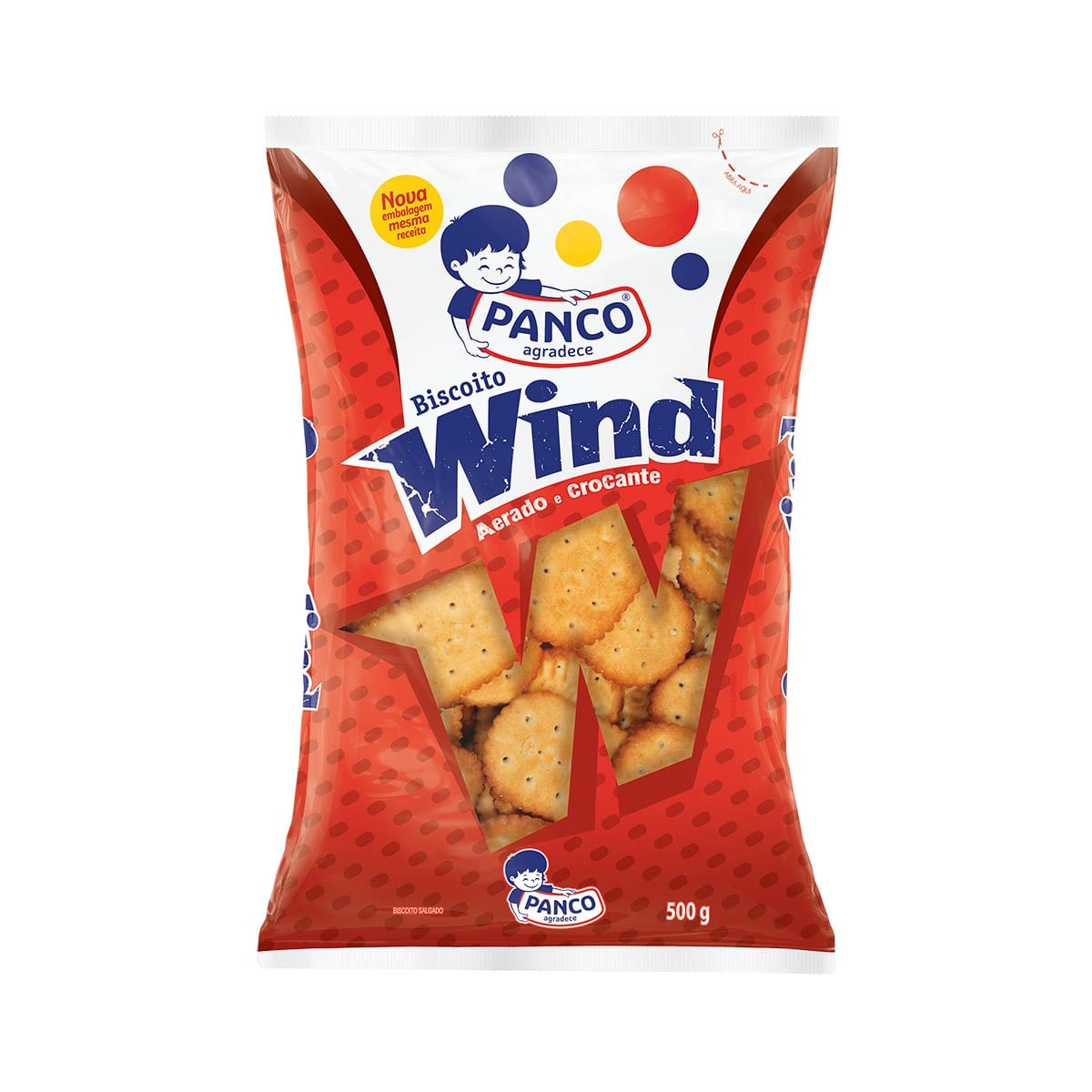 Biscoito Salgado Wind Panco 500g