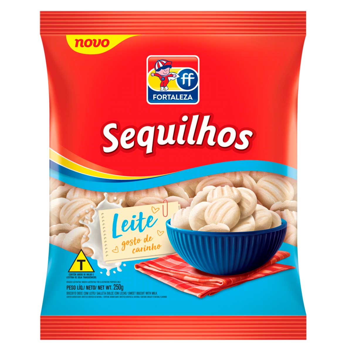 Sequilho de Leite Fortaleza 250g