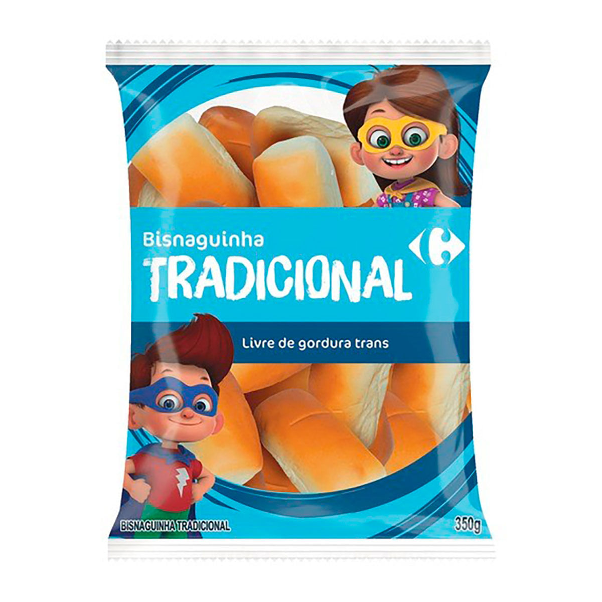 Bisnaguinha Tradicional Carrefour 300 g