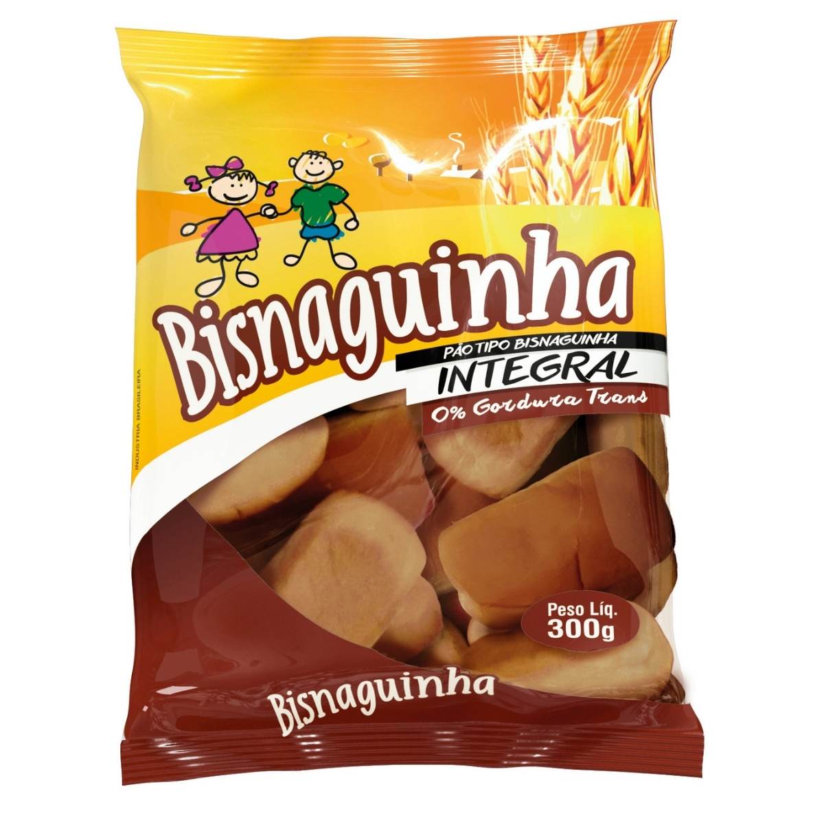 Bisnaguinha Integral Bella Vita 300 g