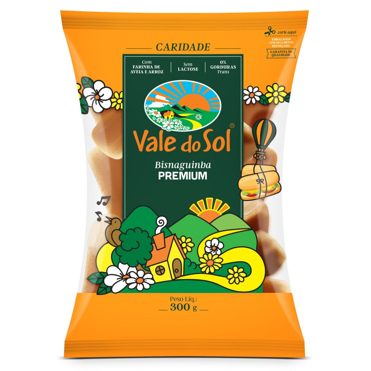 Bisnaguinha Vale do Sol Premium 300 g