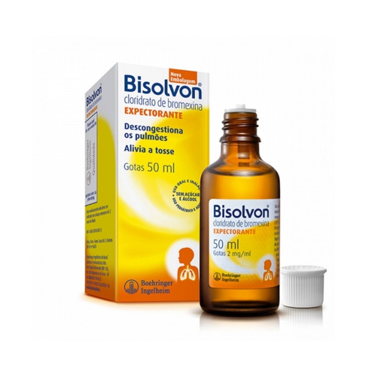 Bisolvon Solução Expectorante com 50 ml