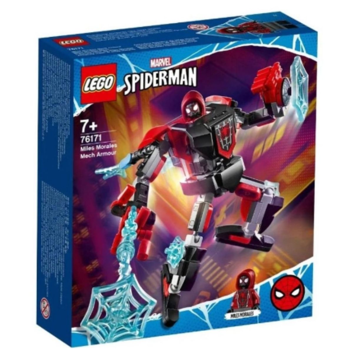 Brinquedo Armadura Robô Miles Morales Super Heróis Marvel Lego