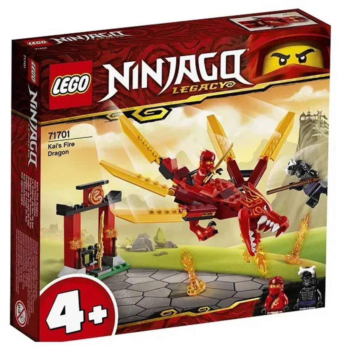 Dragão Fogo do Kai Lego Ninjago 71701