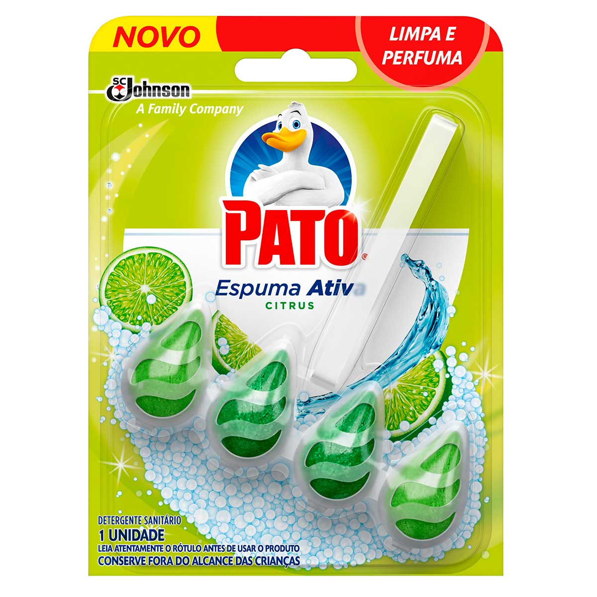 Bloco Pato Espuma Ativa Citrus com 1 unidade