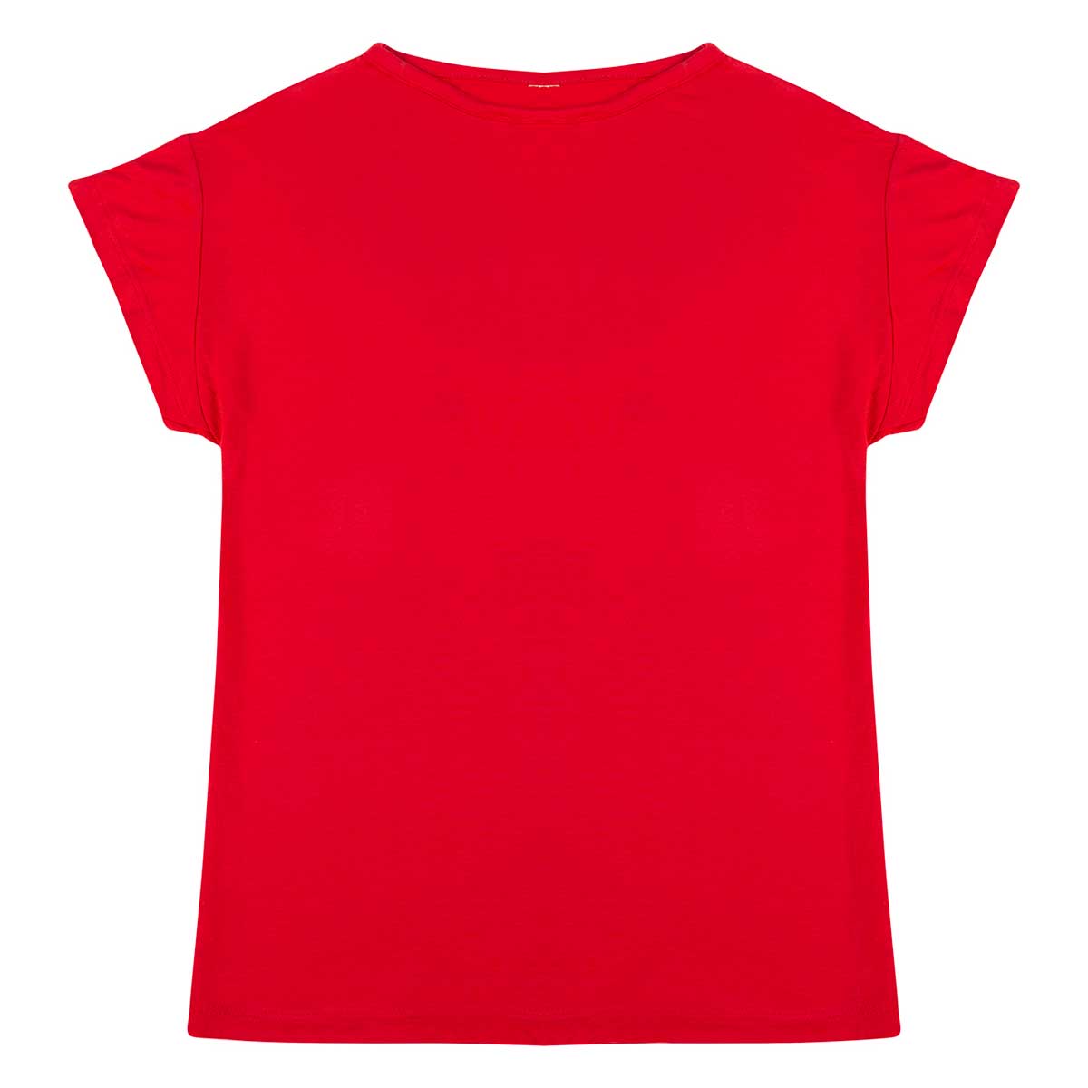 Blusa Feminina Em Viscose Folha By Hering Vermelho G