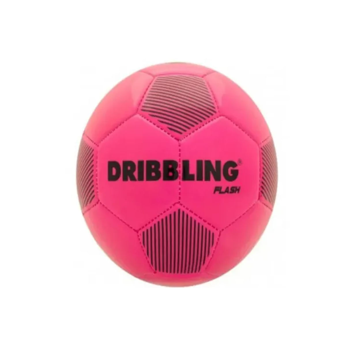 Bola de Futebol Sportcom Dribbling Flash Rosa Número 5