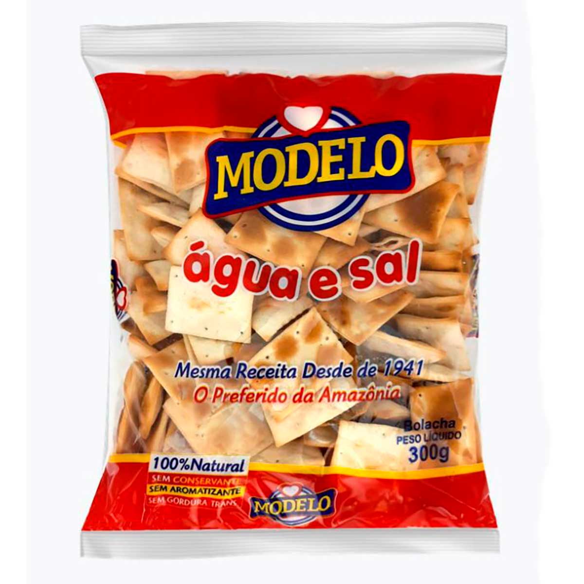 Biscoito Água e Sal Modelo 300 g