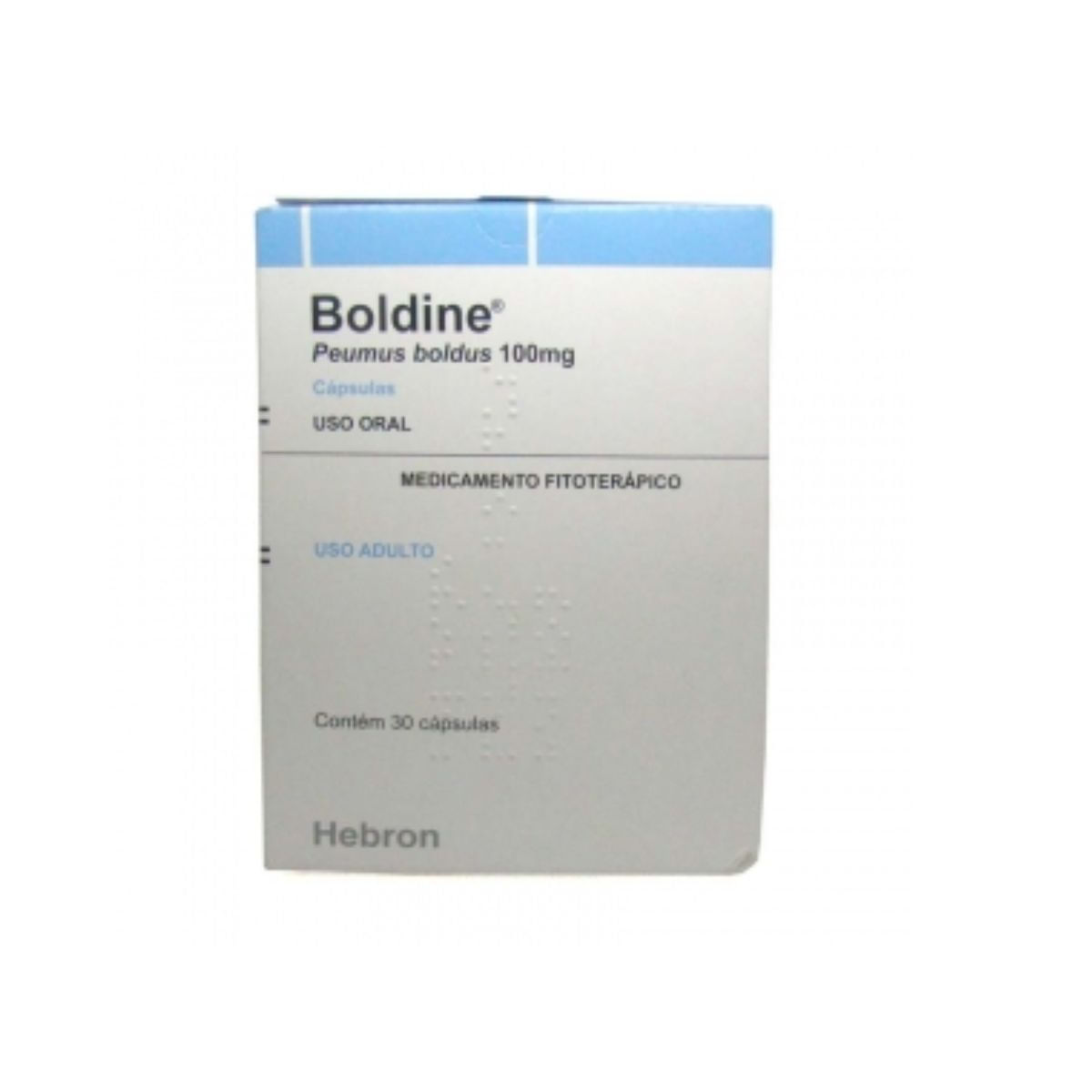 Boldine 100 mg com 30 Cápsulas