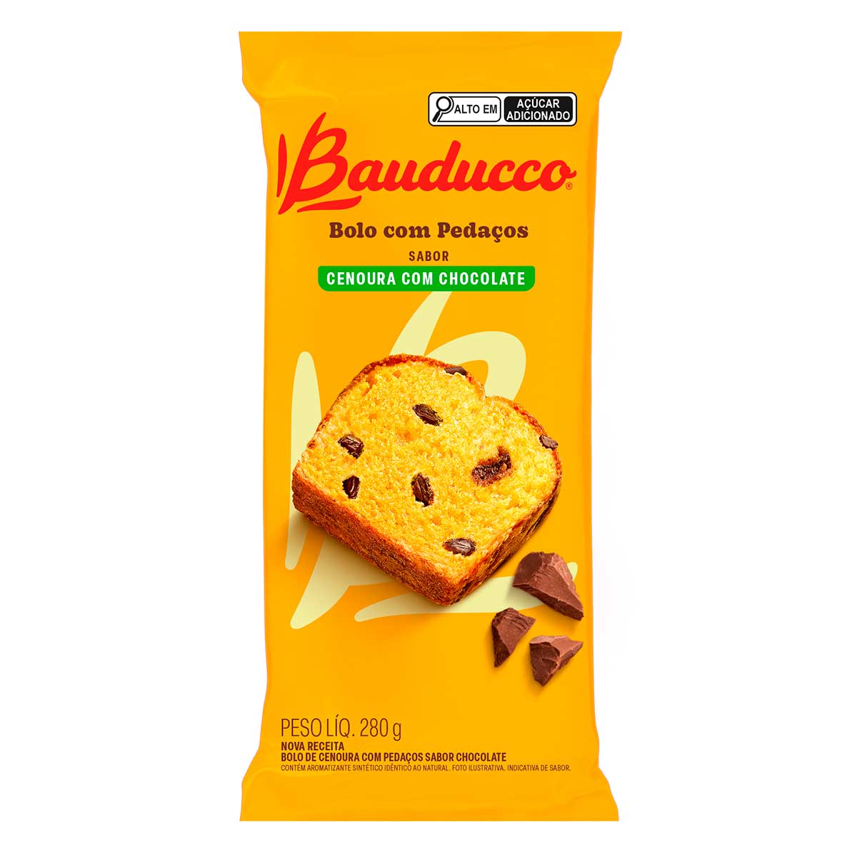 Bolo Sabor Cenoura Bauducco 280g