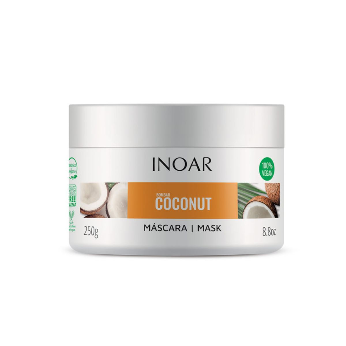 Máscara bombar coconut com 250 g