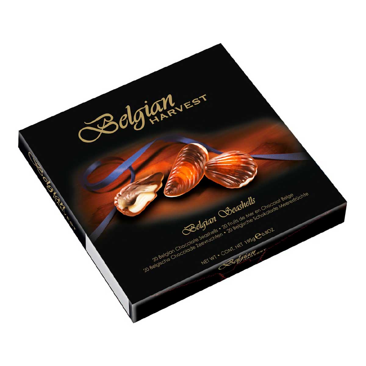 Chocolate Belgian Seashells 195 g