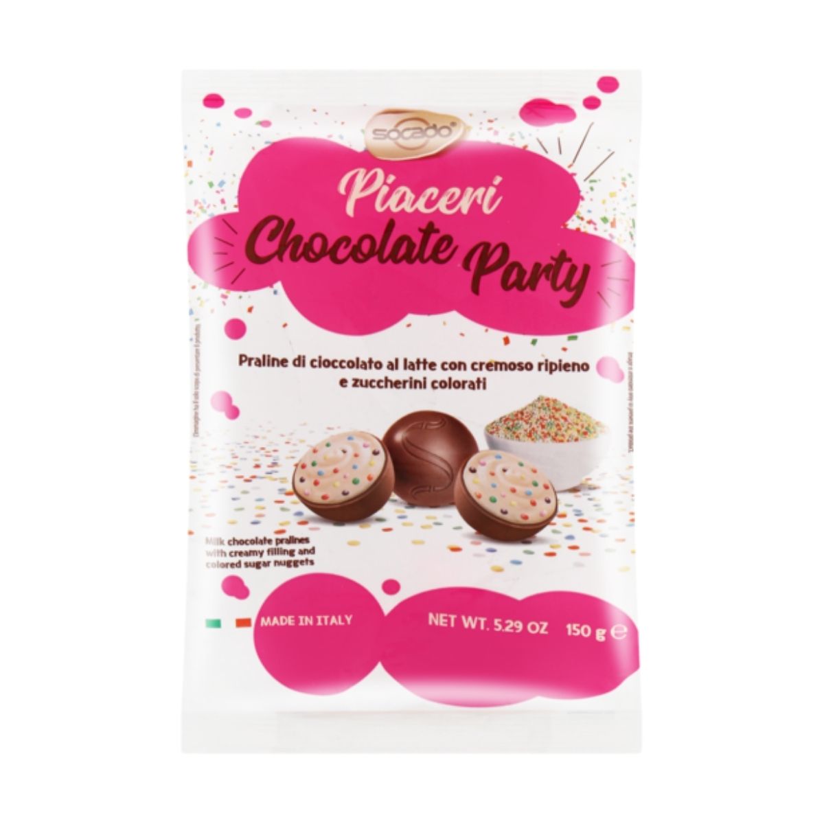 Socado Chocolate Party Piaceri 150 g