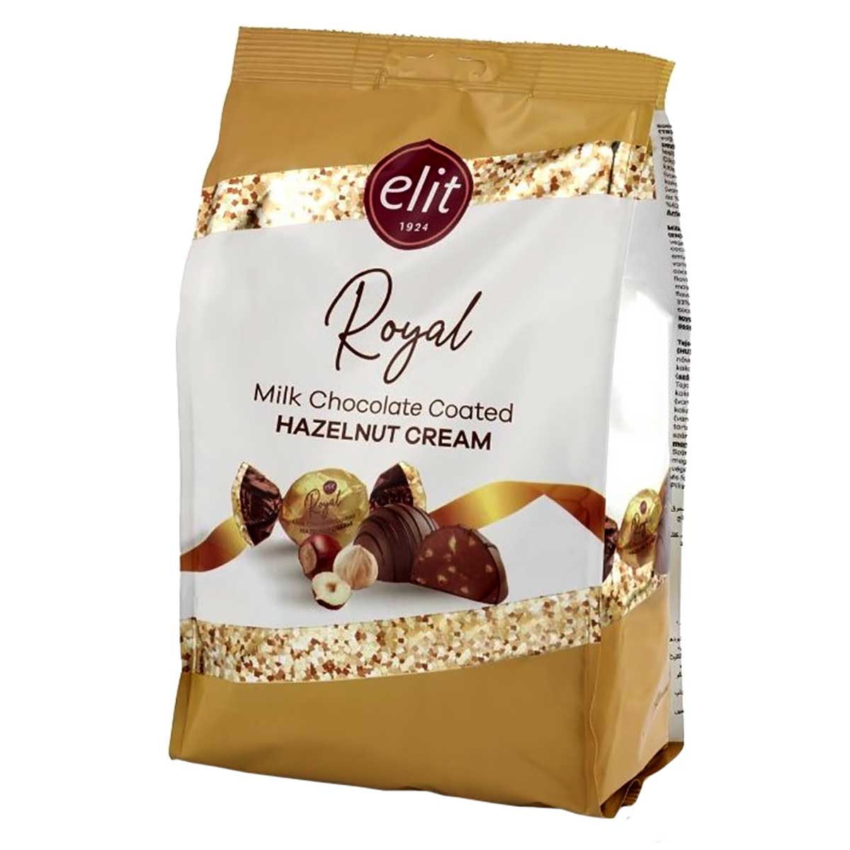 Bombom de Chocolate ao Leite com Avelã Elit Royal 200g