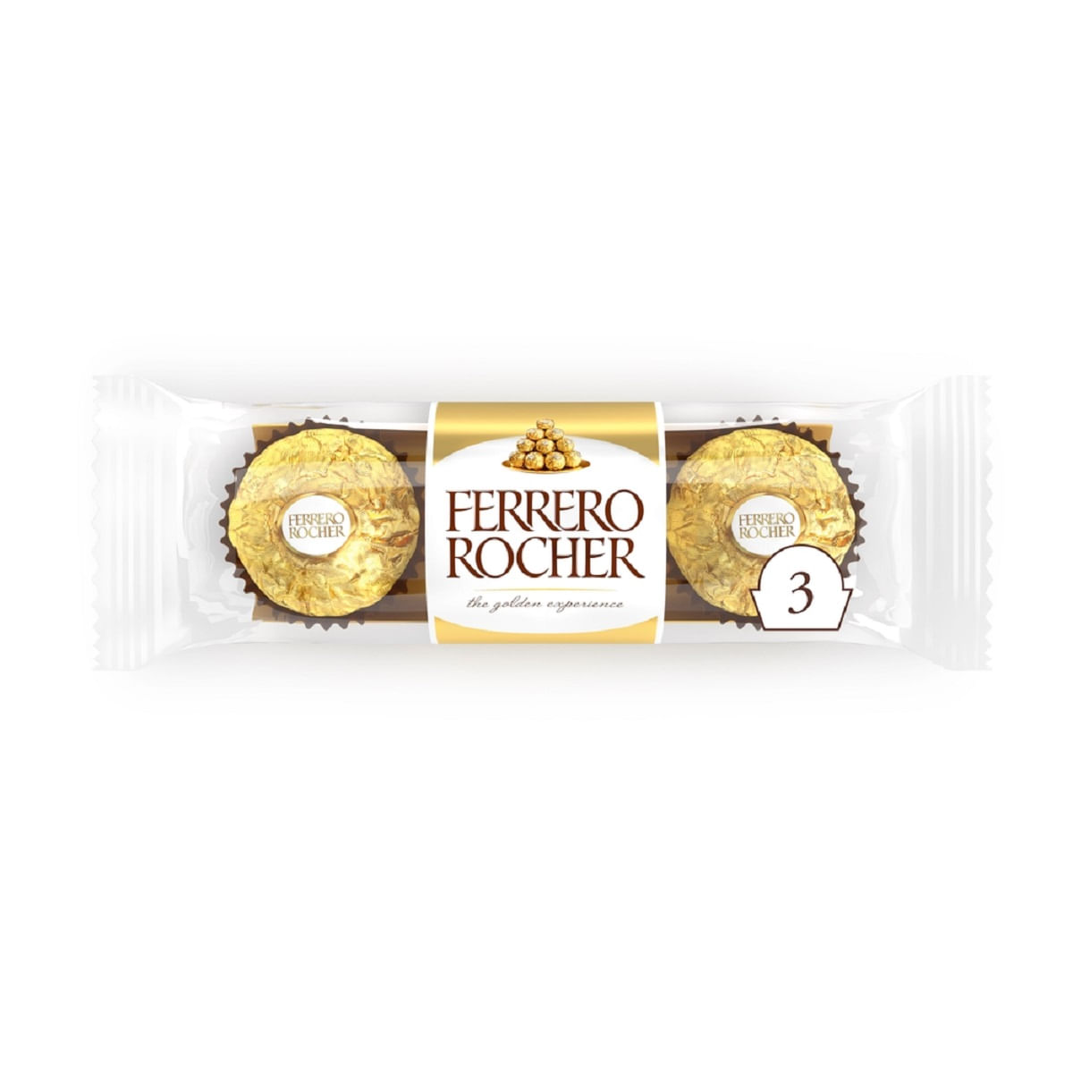 Bombom Ferrero Rocher 37,5g Com 3 Unidades