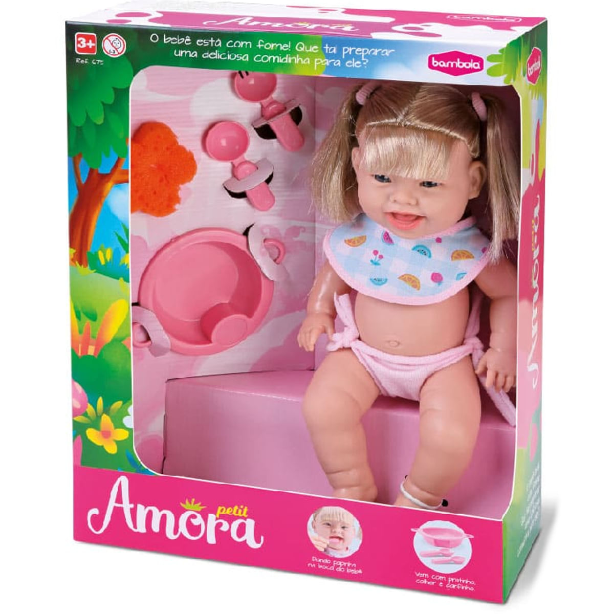 Boneca Amora Petit Bambola