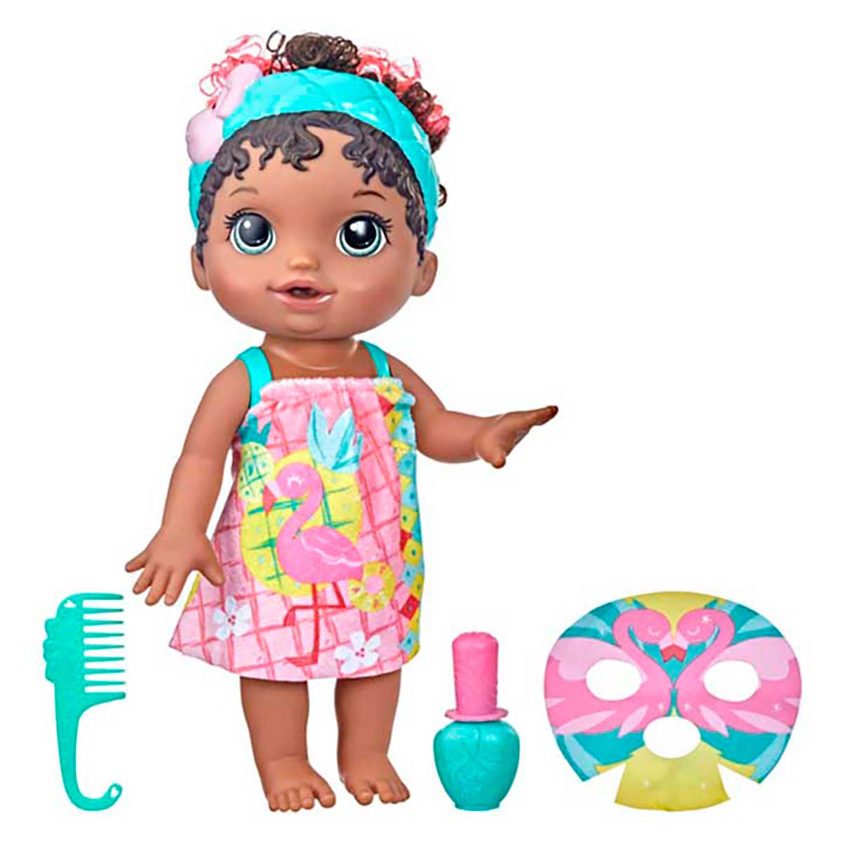 Boneca Baby Alive Glam Spa Bk Hasbro