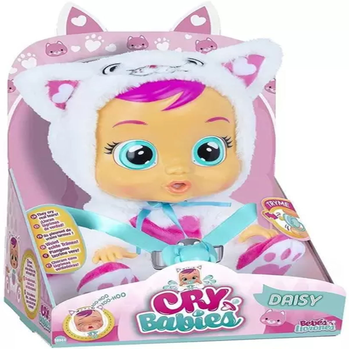 Boneca que Chora Cry Babies Daisy Multikids BR1029