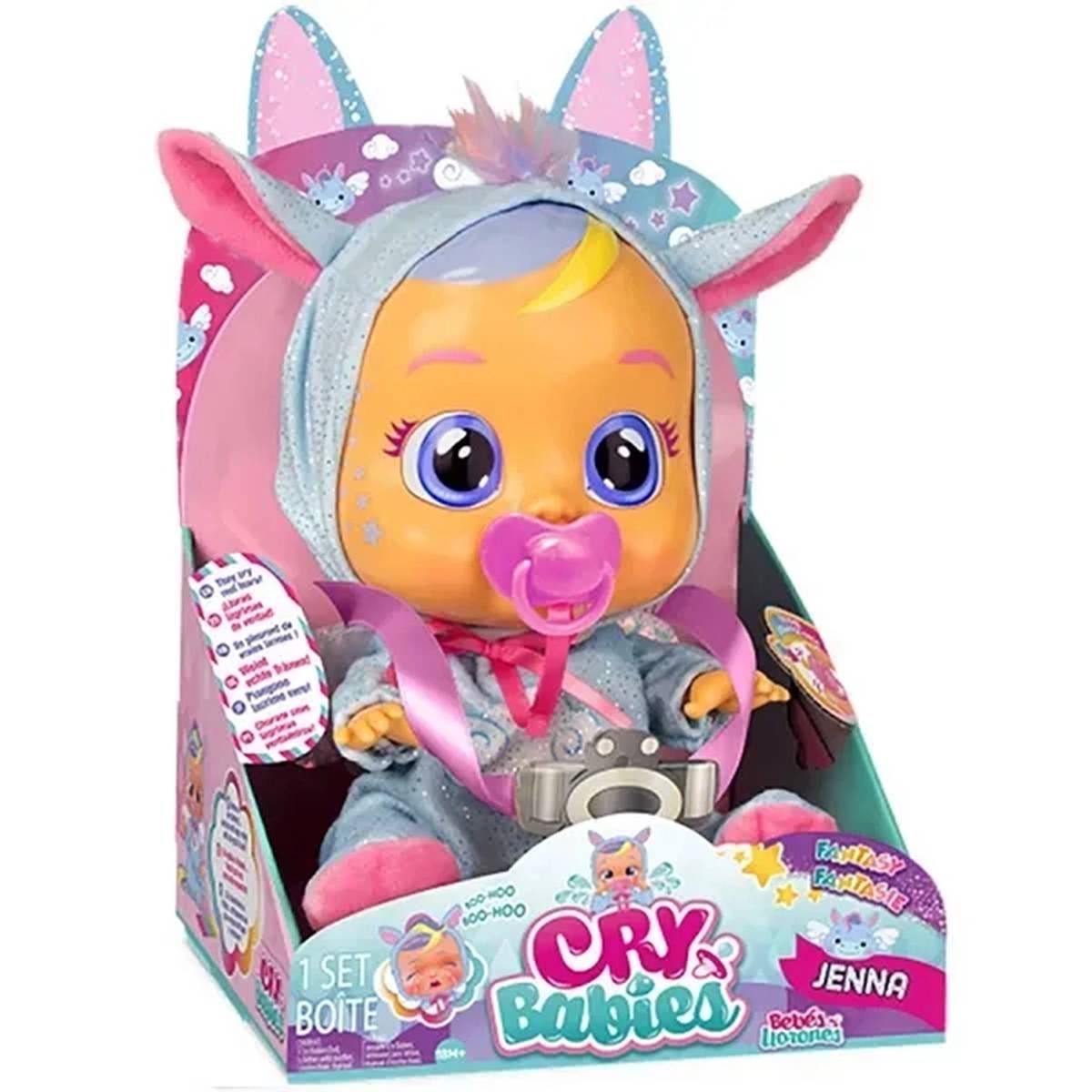 Boneca Cry Babies Jenna Multikids BR1401