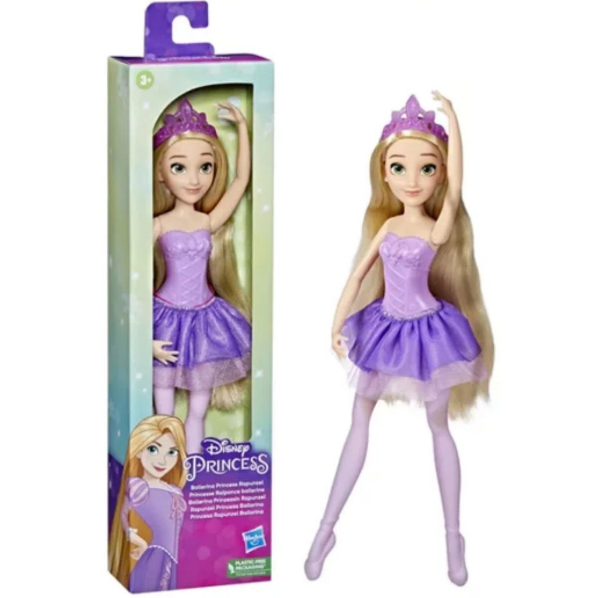 Boneca Disney Princesa Rapunzel 28cm Hasbro