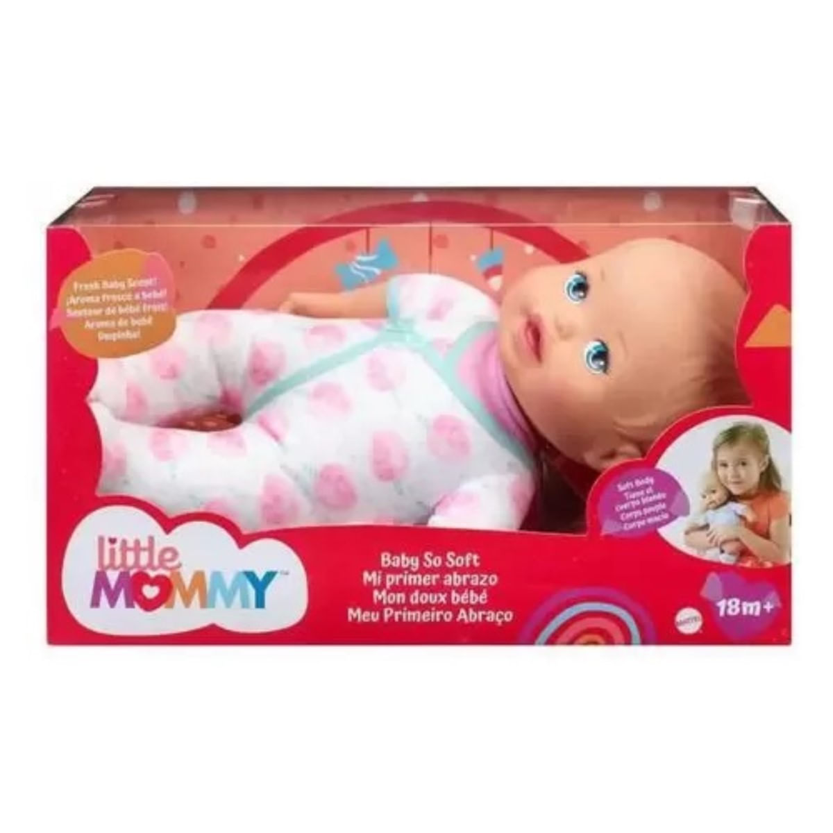 Boneca Little Mommy Bebê Meu Primeiro Abraço Mattel