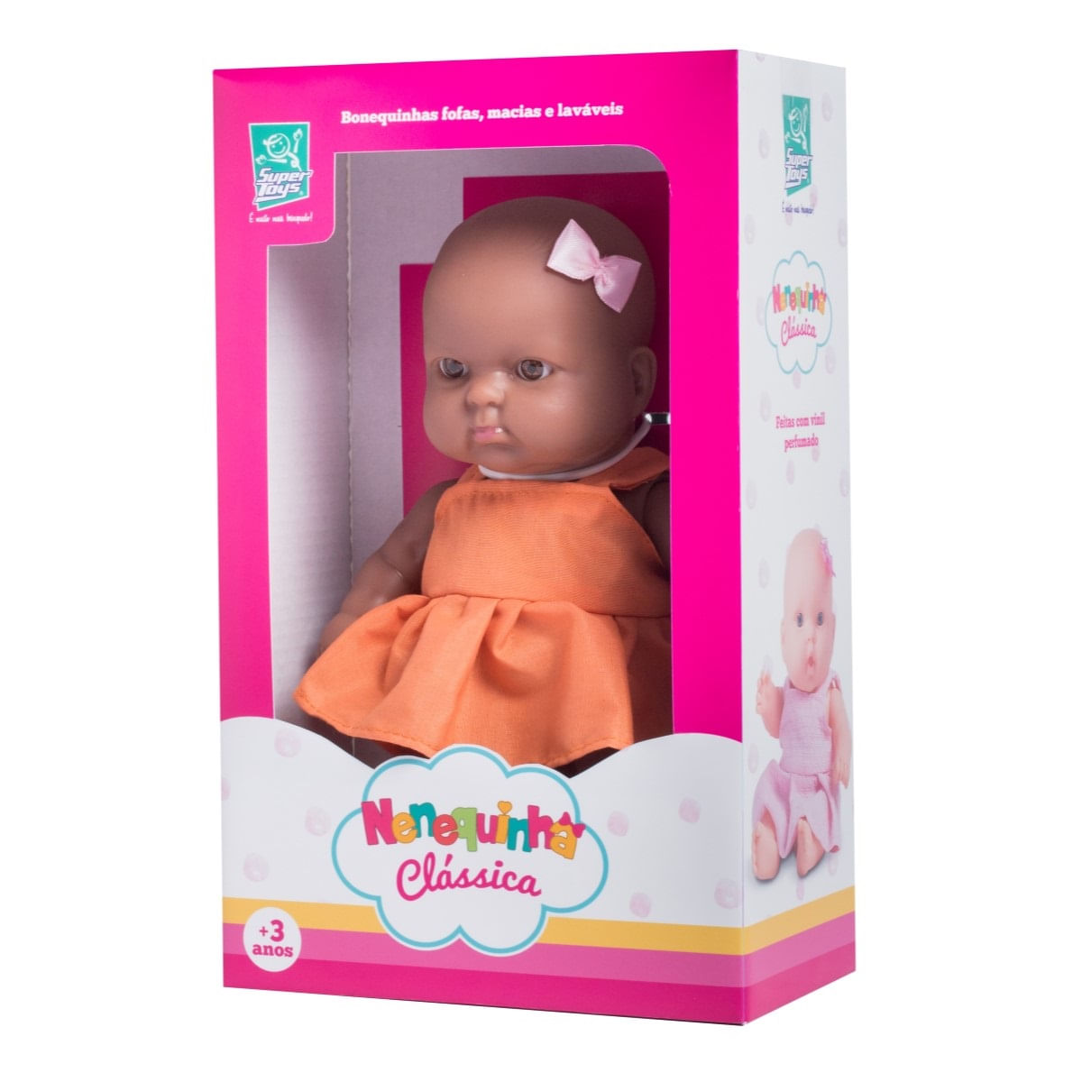 Boneca Nenequinha Negra Super Toys