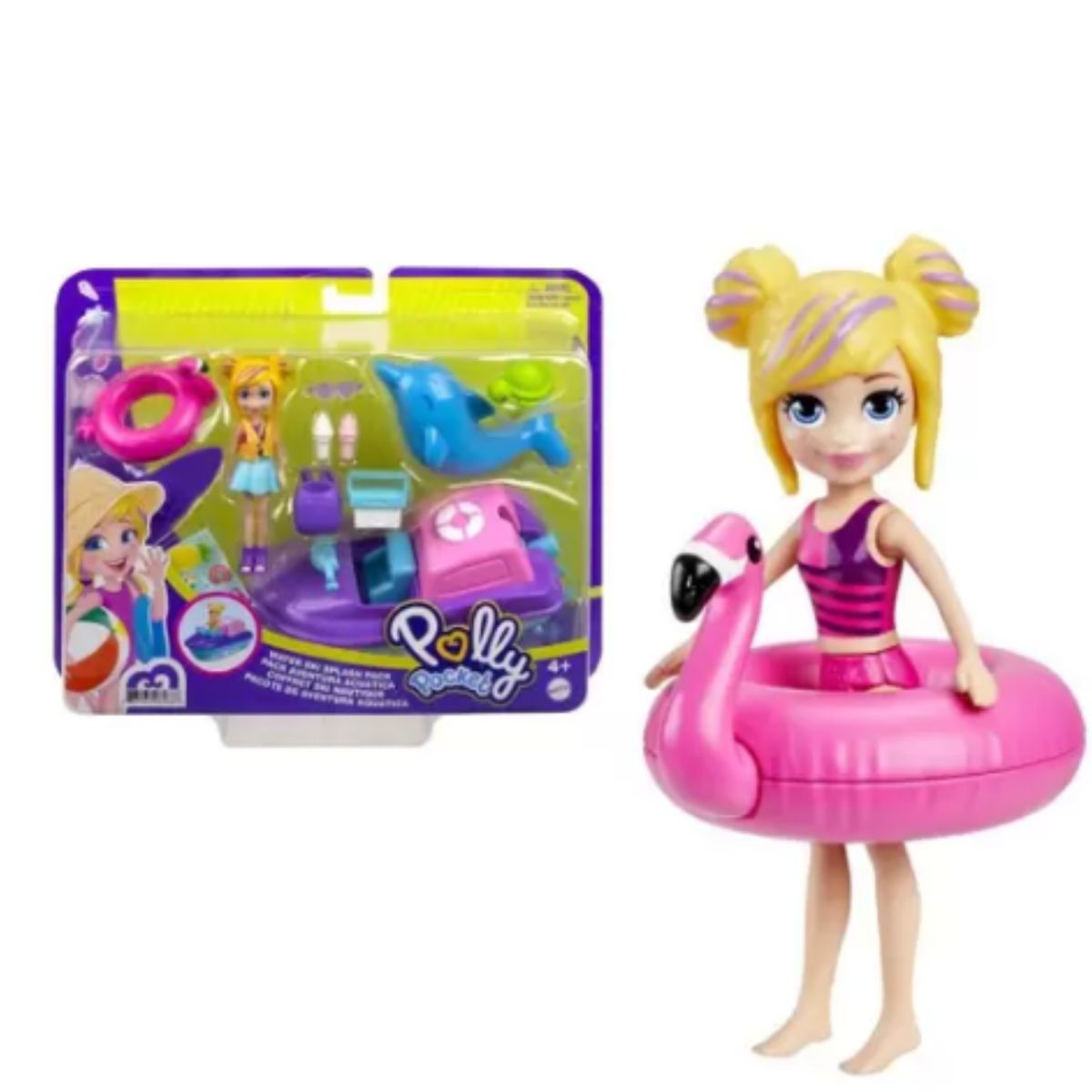 Boneca Polly Pocket Aventura Aquática Mattel