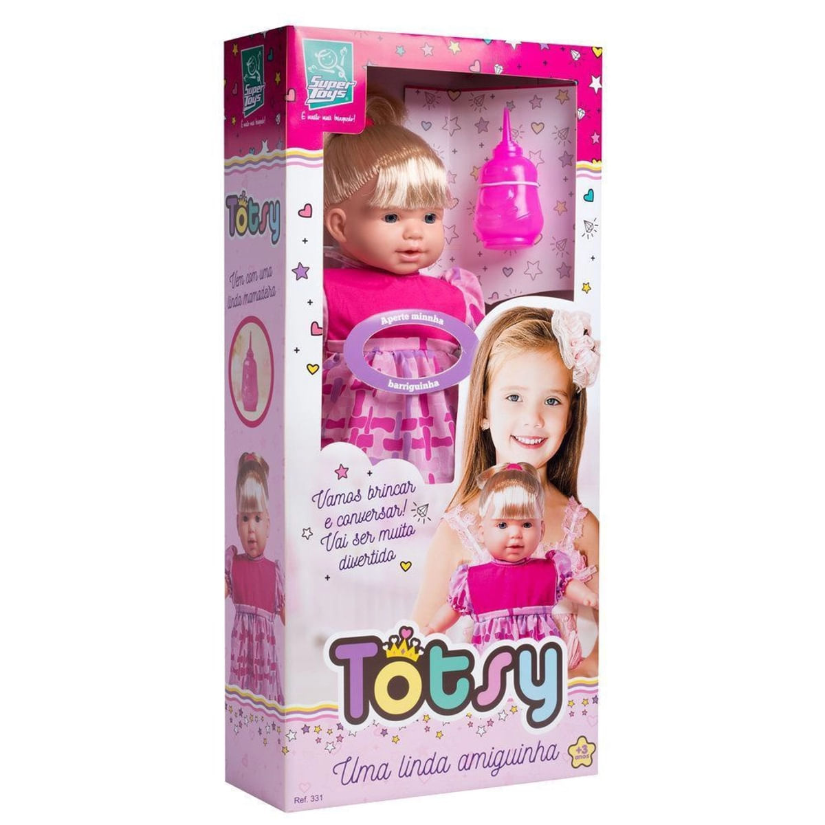 Boneca Totsy 113 Frases Supertoys 331