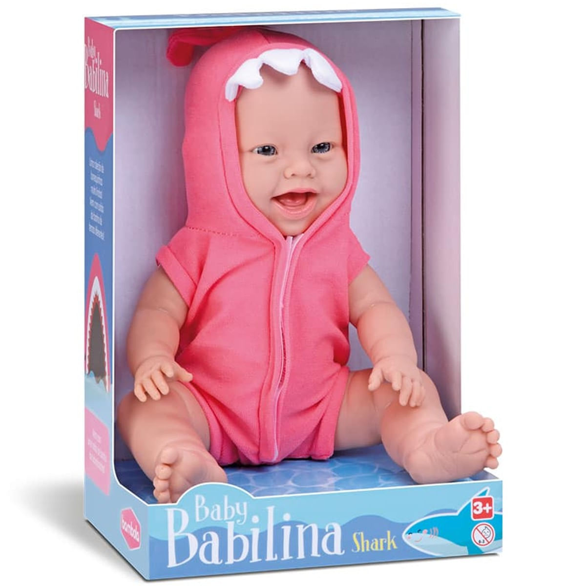 Boneco Baby Babilina Shark Bambola