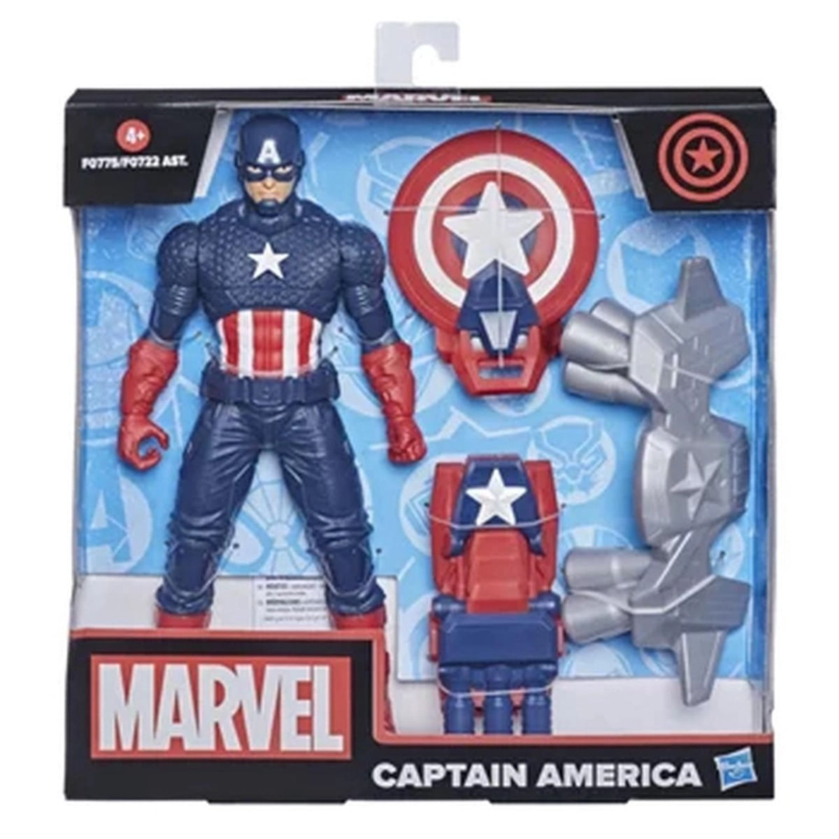 Boneco Capitão América Marvel Figura Ulympus  Hasbro F0775