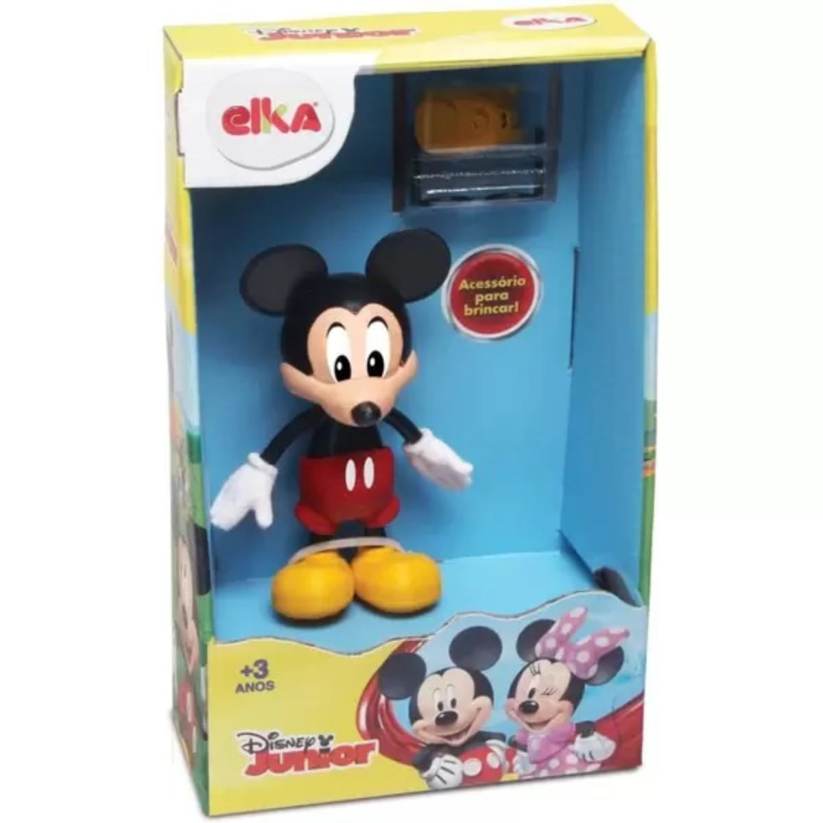 Boneco Mickey com Acessórios Elka