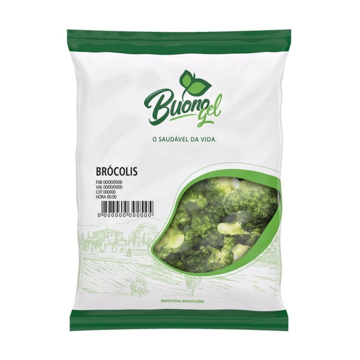 Brócolis Congelado Buonogel 1 kg