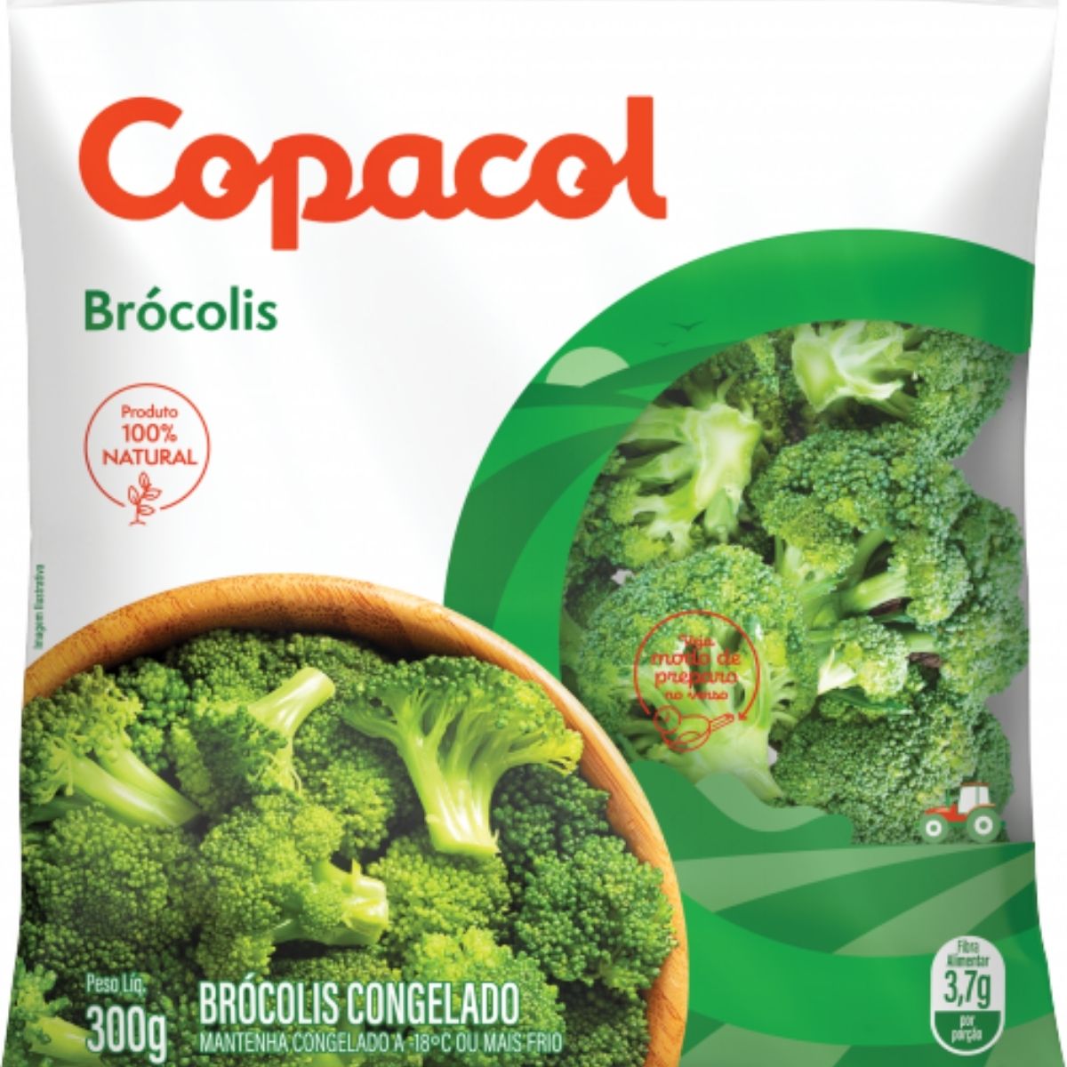 Brócolis Congelado Copacol 50 g