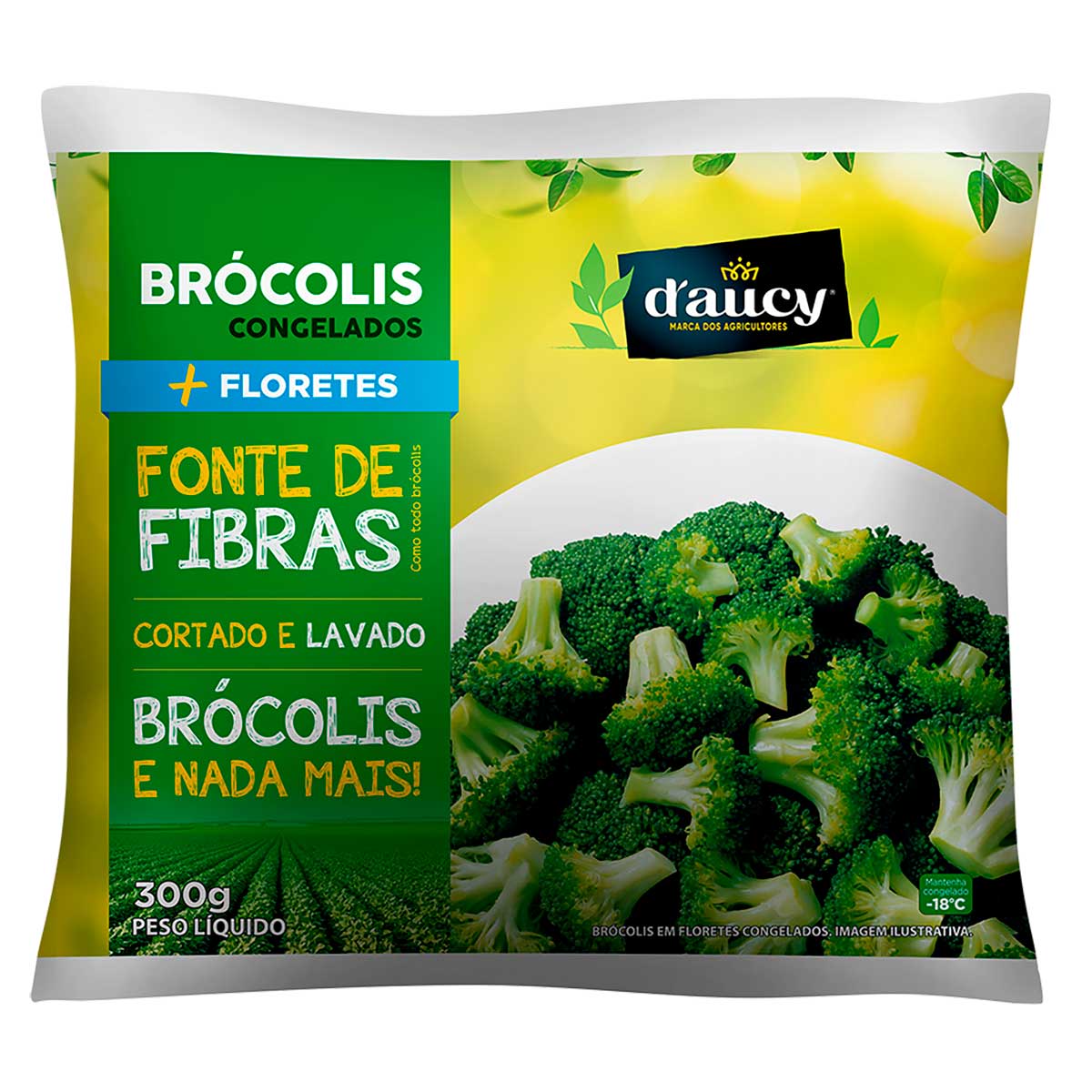 Brócolis Ninja Congelado Daucy 300g