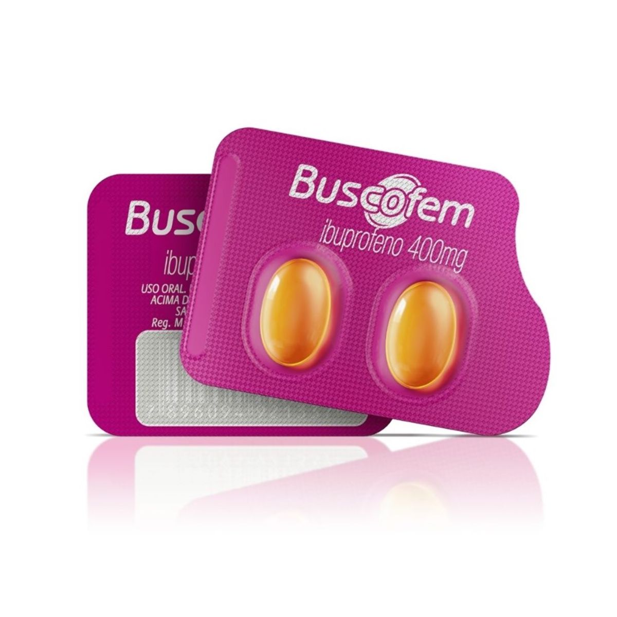 Buscofem 400 mg com 2 Cápsulas