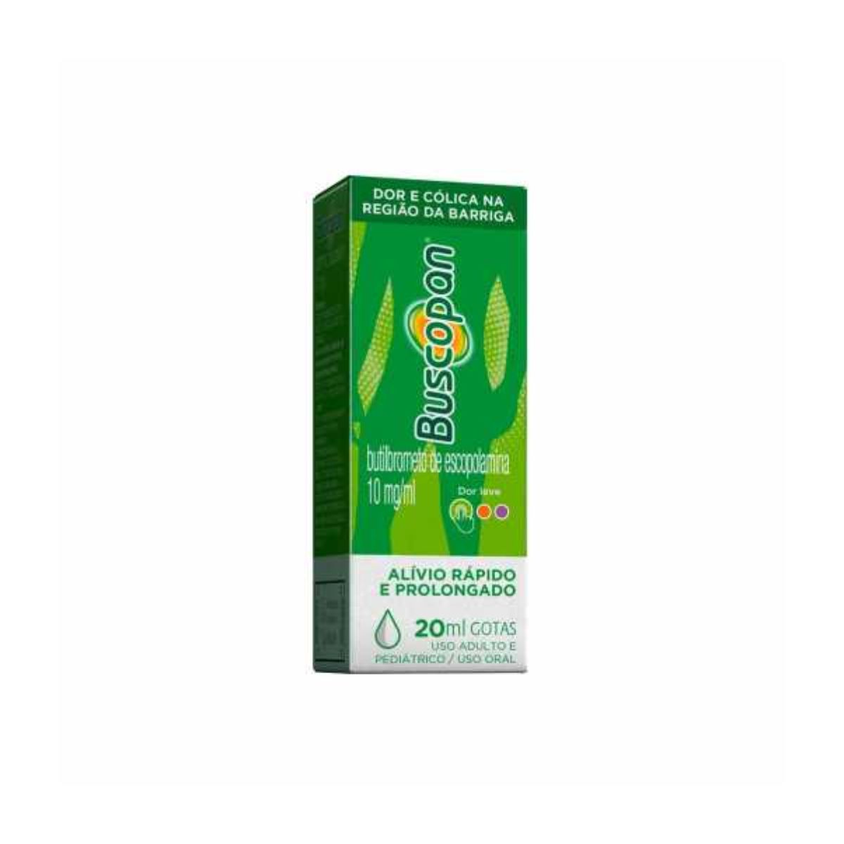 Buscopan 10mg solução oral com 20 ml