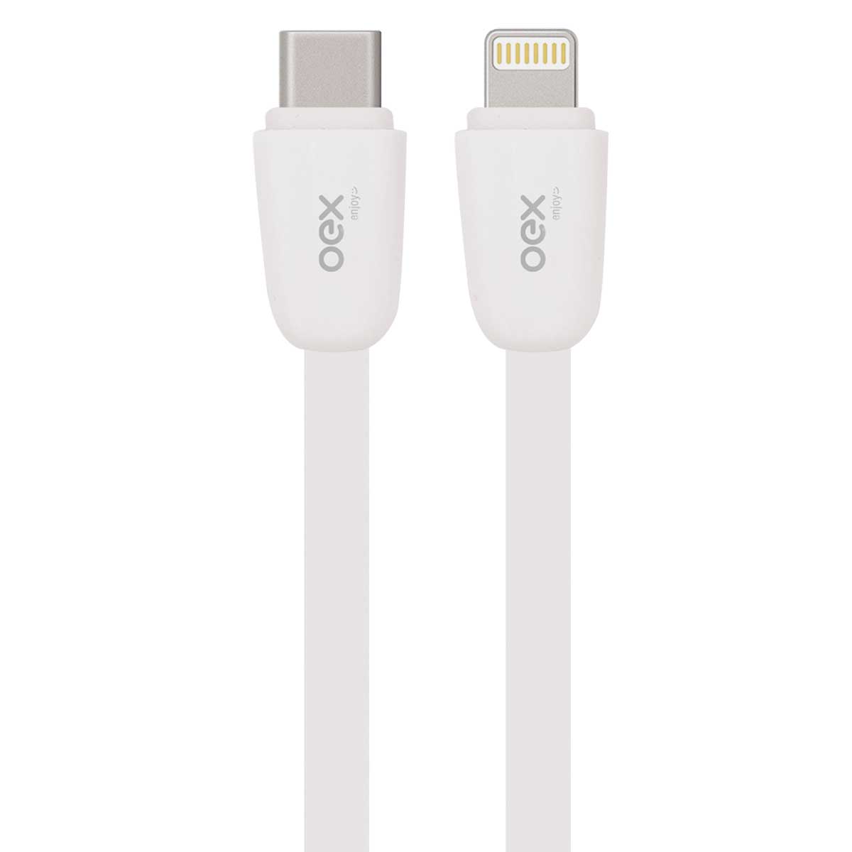 Cabo Type com Lightning CE209 Branco OEX