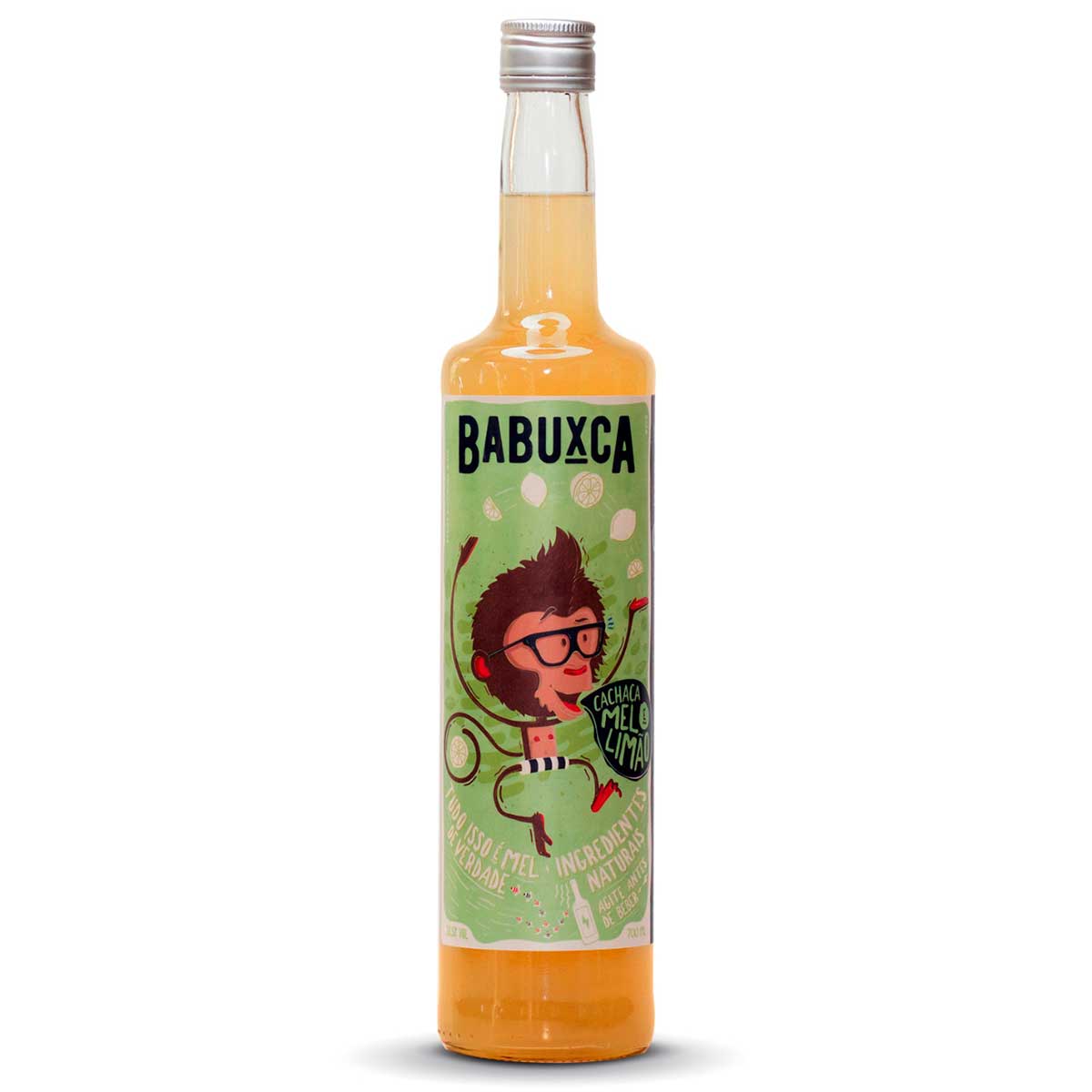 Cachaça Babuxca com Mel e Limão 700 ml