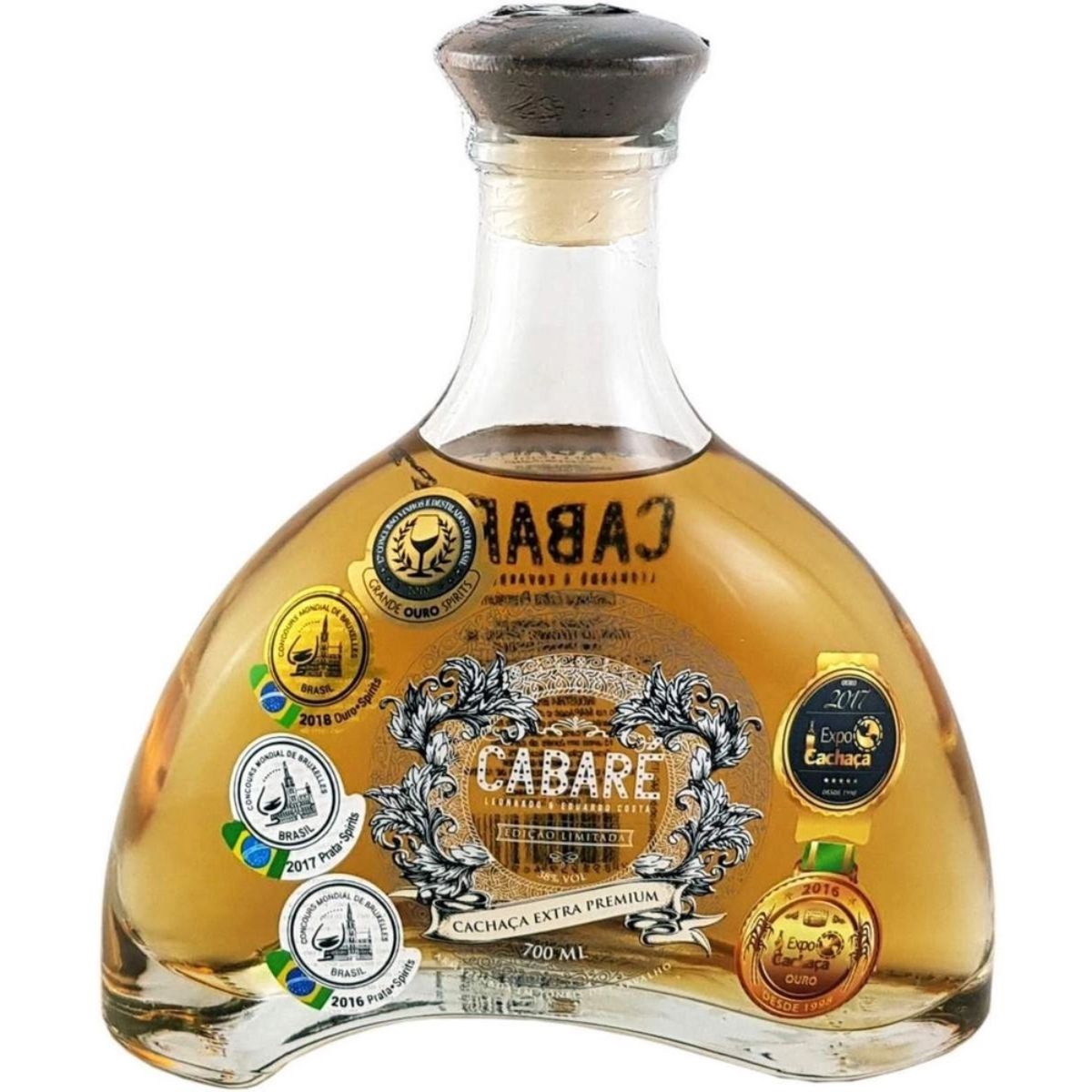 Cachaça Extra Premium Dom Tápparo Cabaré 15 Anos 700ml