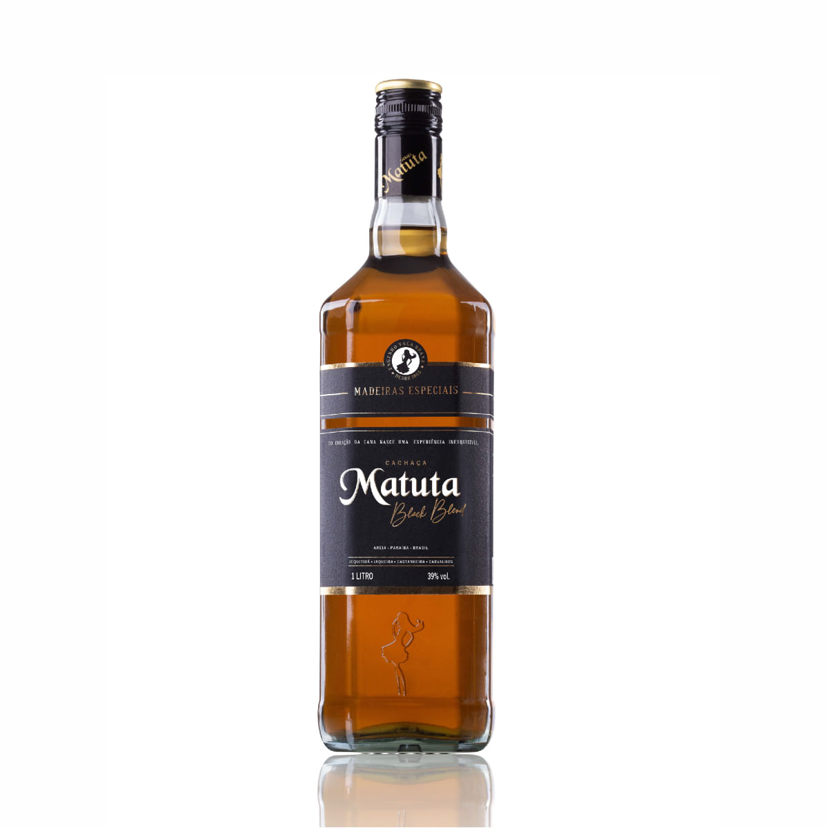 Cachaça Matuta Black Blend 1 L