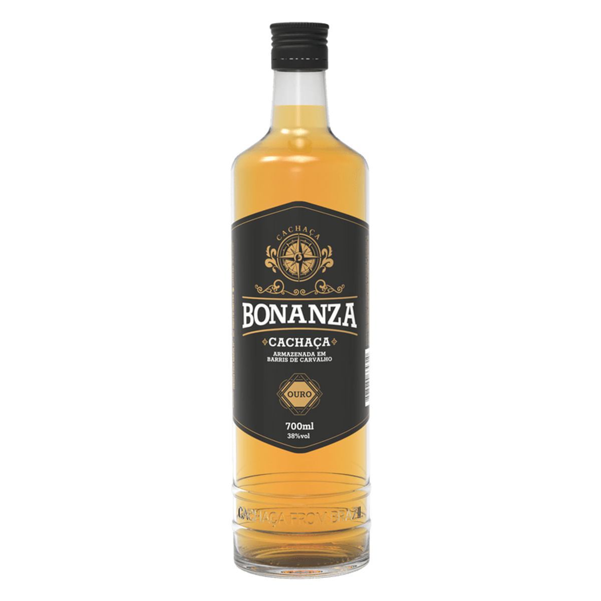 Cachaça Bonanza Ouro 700 Ml