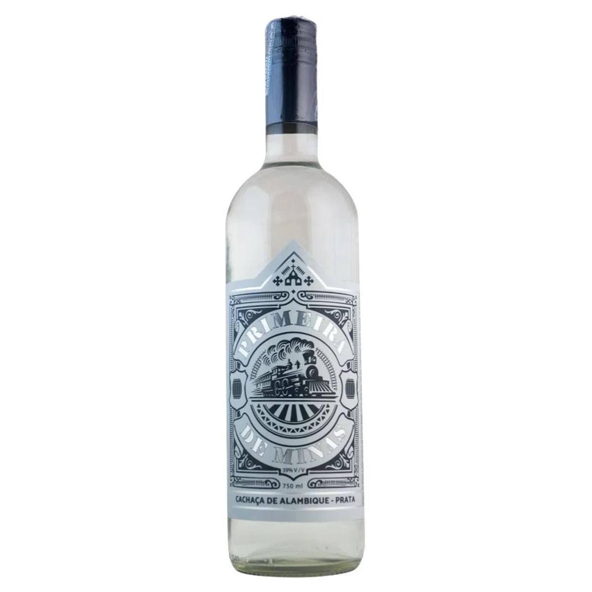 Cachaça Primeira de Minas Prata 750 ml