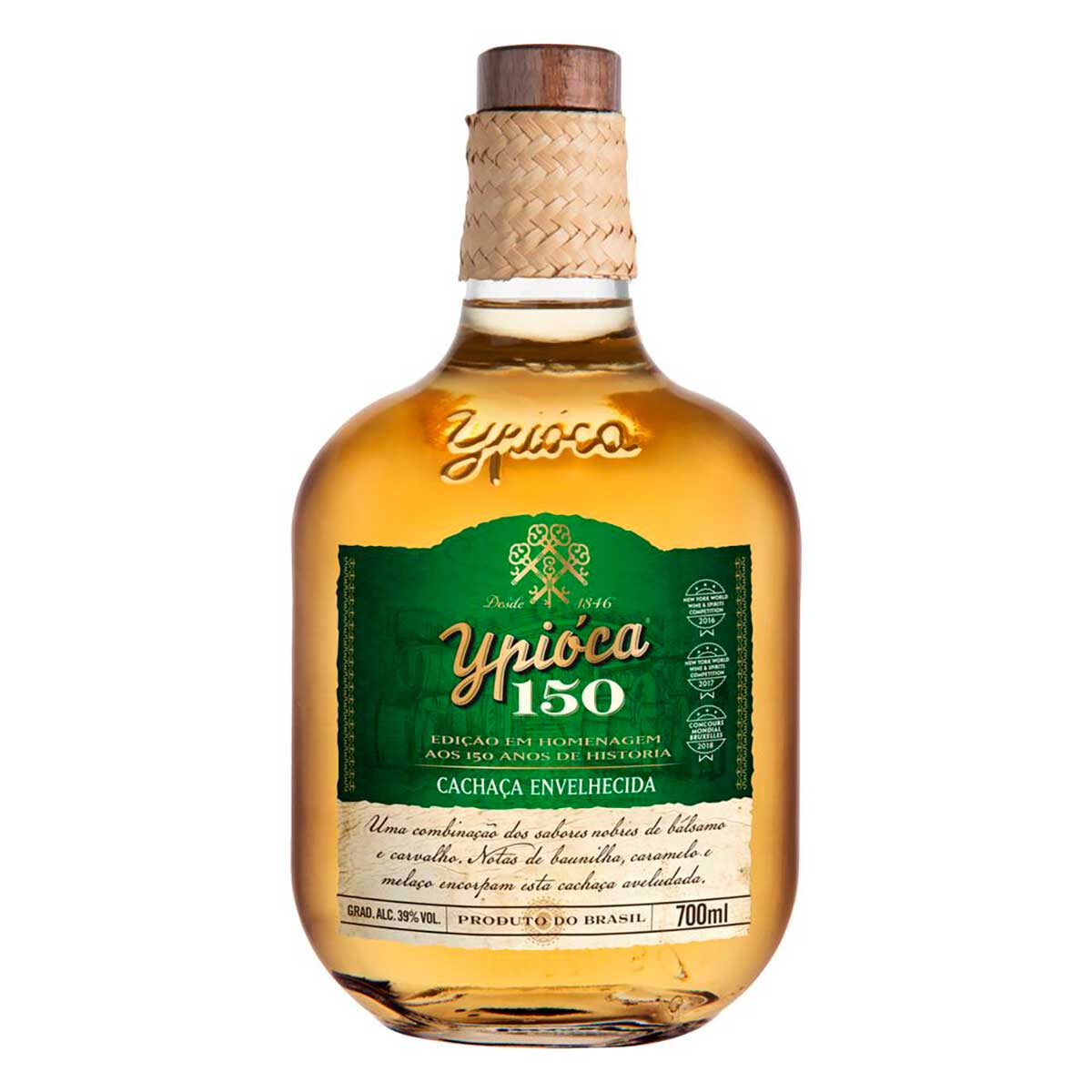 Cachaça Ypióca 150 Anos 700ml